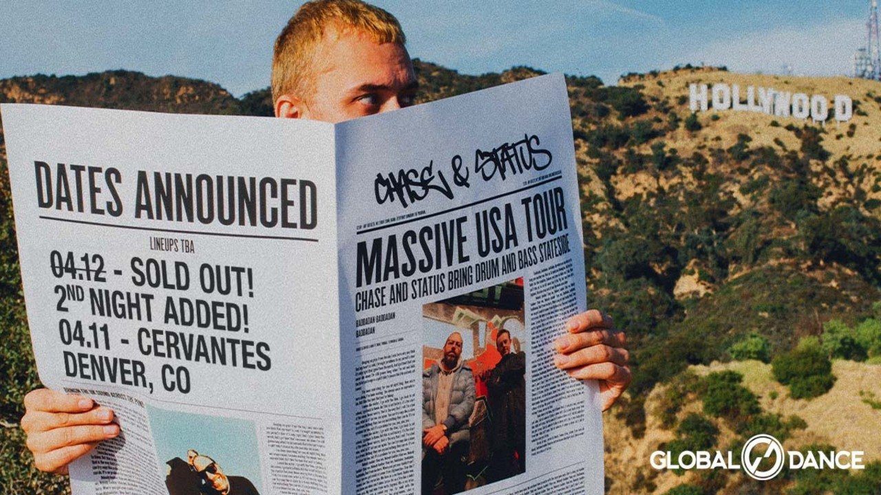 Chase and Status newspaper promo image