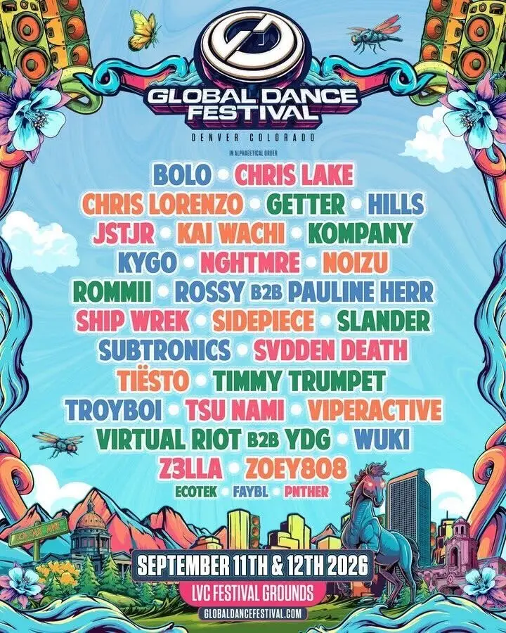 Global Dance Festival 2026 Lineup